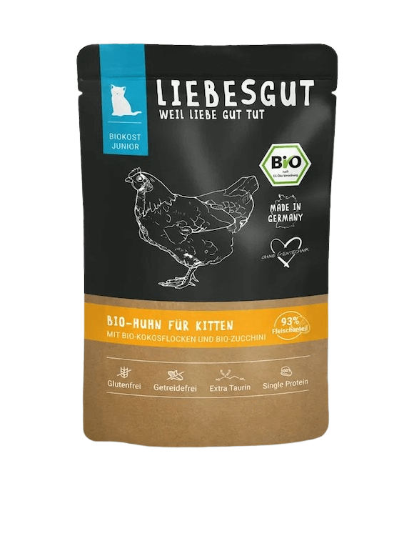 Liebesgut Huhn mit Kokos und Zucchini (Junior)