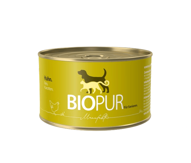 Biopur Senior Huhn, Reis & Karotten