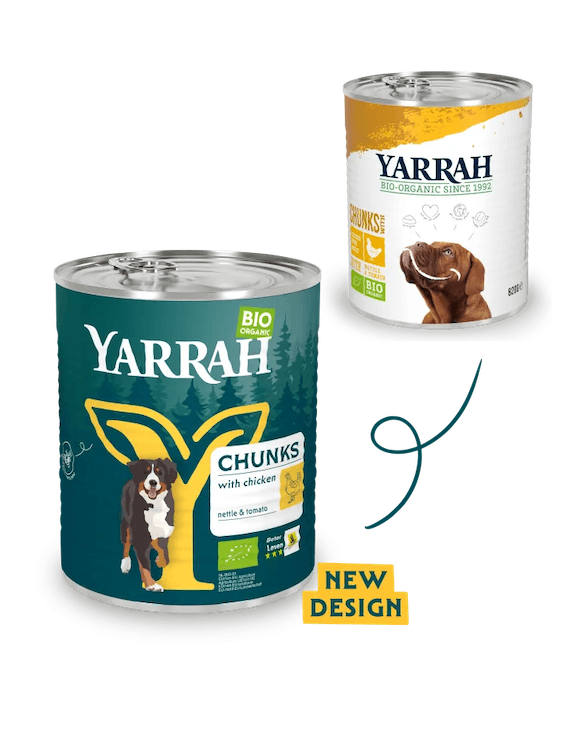 Yarrah Bröckchen mit Huhn für Hunde