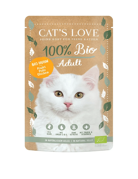 Cat's Love Adult Huhn im Pouch für Katzen