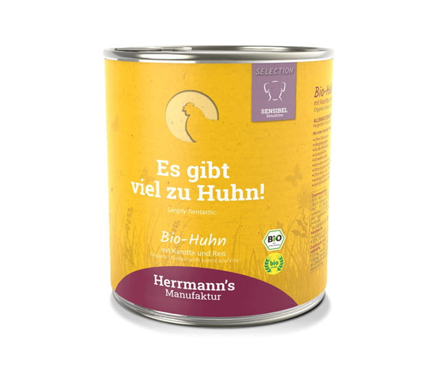 Herrmanns Huhn mit Karotte und Reis