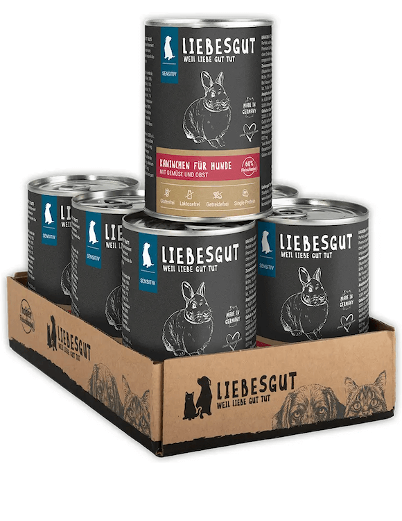 Liebesgut Kaninchen mit BIO-Gemüse-Obst (Sensitiv)