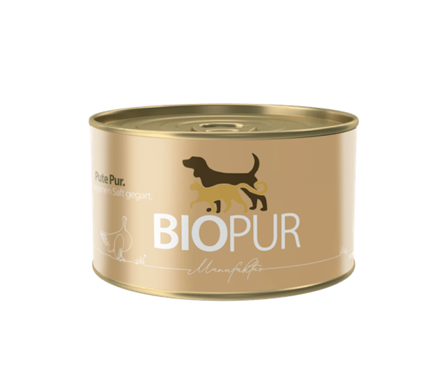Biopur Putenmuskelfleisch pur für Hunde