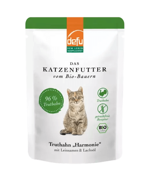 Defu Truthahn "Harmonie" mit Pastinake, Leinsamen & Lachsöl