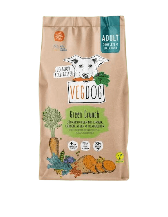 Vegdog Trockenfutter Green Crunch