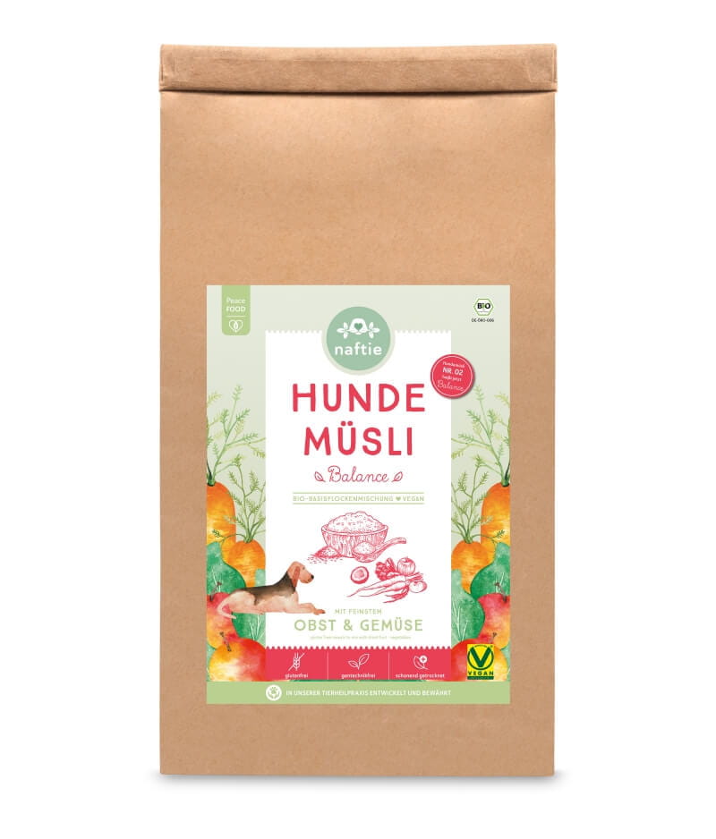 Naftie Hundemüsli Balance mit Gemüse & Obst