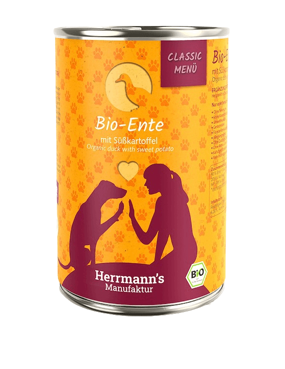 Herrmanns Ente mit Süßkartoffeln (Classic Menü)
