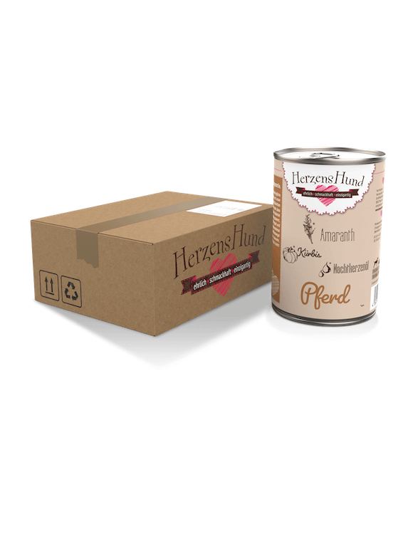 HerzensHund Pferd mit Amaranth