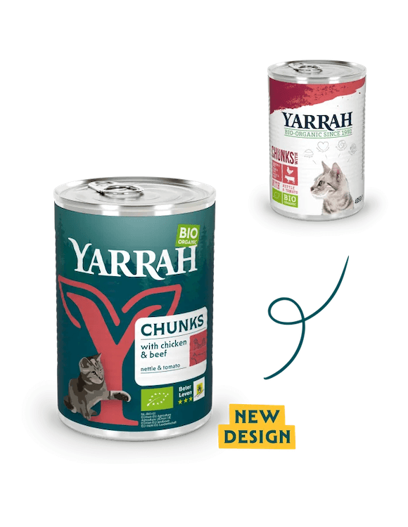 Yarrah Bröckchen Huhn/Rind