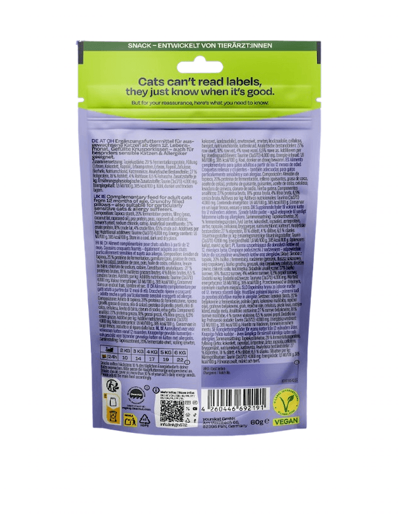 VegCat Pure Bites Snack-Innovation