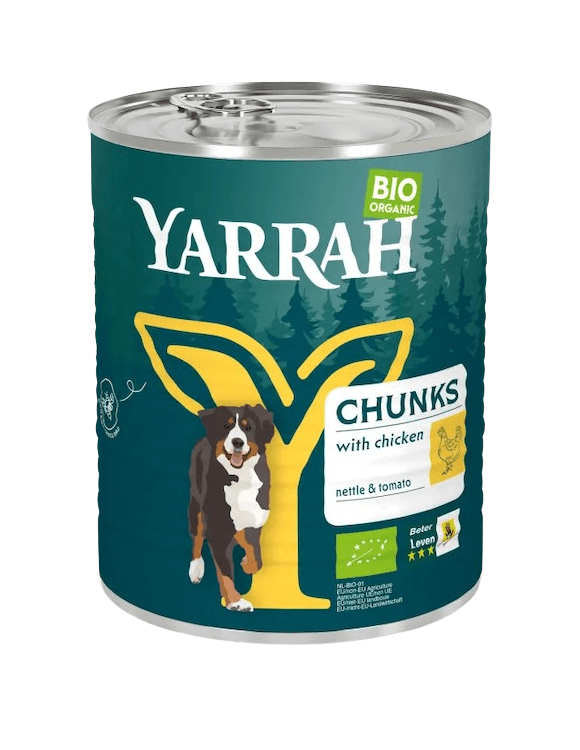 Yarrah Bröckchen mit Huhn für Hunde