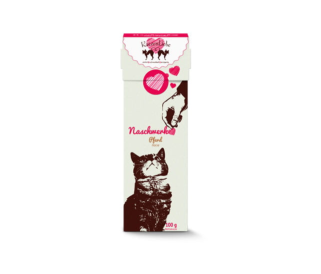 Katzenliebe Naschwerk Pferd für Katzen