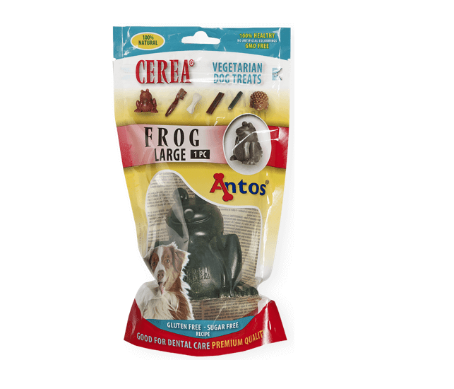 Cerea Antos veganer Frosch Kausnack