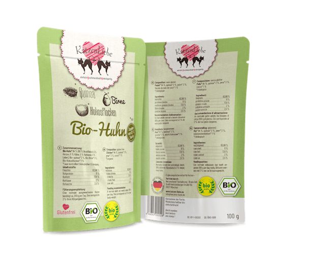 KatzenLiebe Huhn mit Quinoa