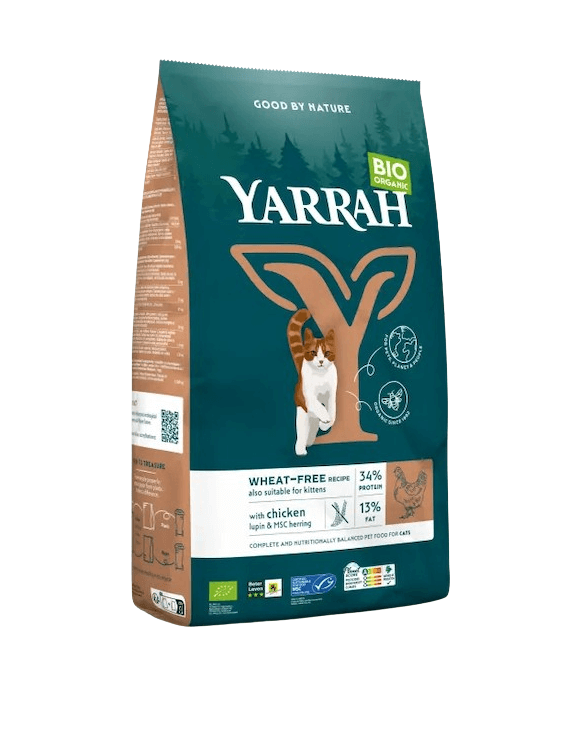Yarrah Katzentrockenfutter Wheat-Free