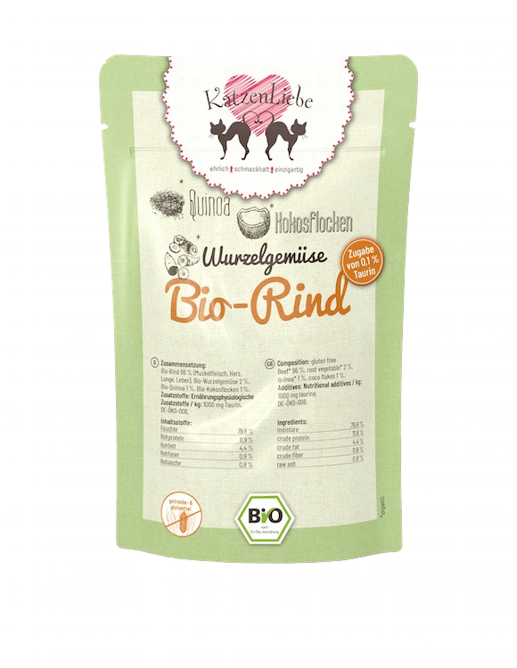 KatzenLiebe Rind mit Schwarzwurzel