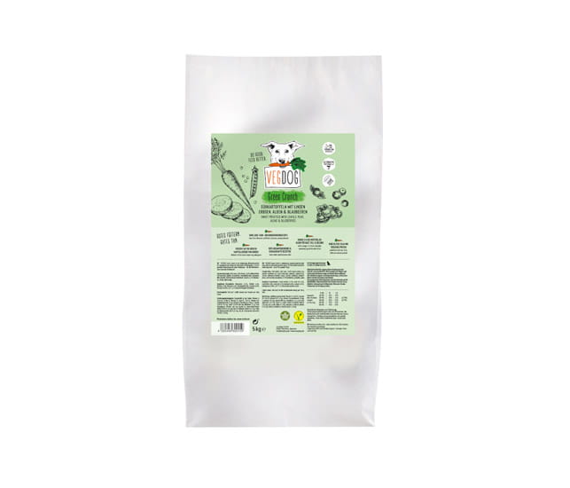 Vegdog Trockenfutter Green Crunch