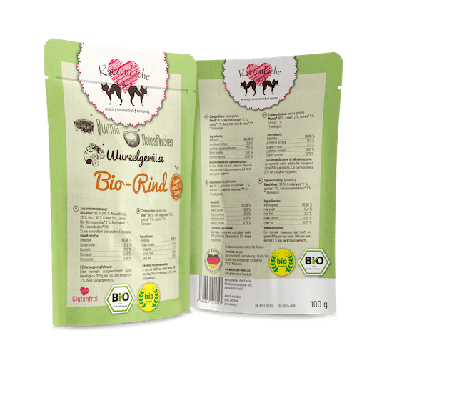 KatzenLiebe Rind mit Schwarzwurzel