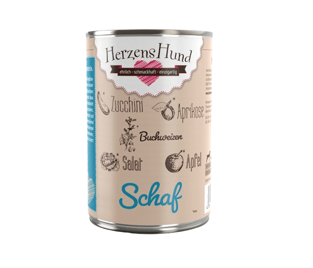 HerzensHund Schaf mit Bio-Gemüse
