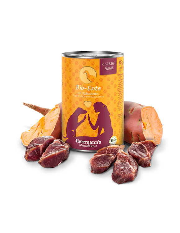Herrmanns Ente mit Süßkartoffeln (Classic Menü)