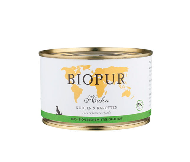Biopur Huhn, Nudeln & Karotten