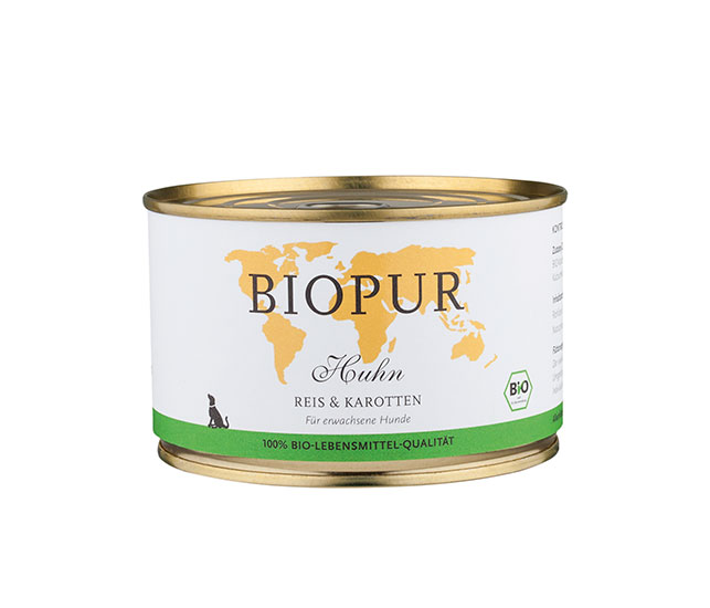 Biopur Huhn, Reis & Karotten