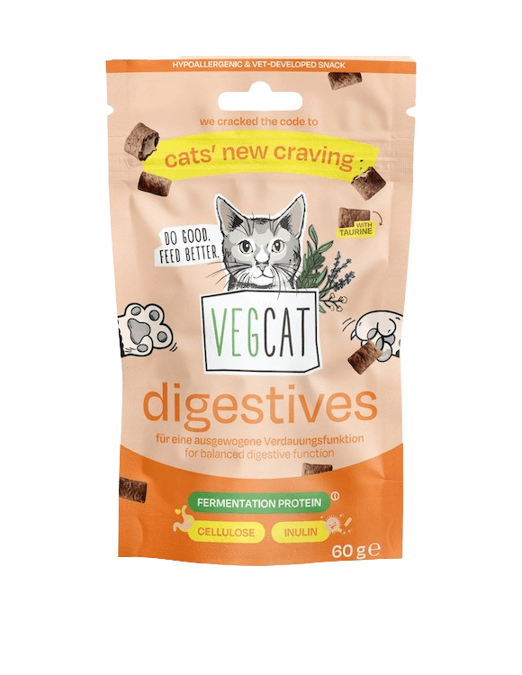 VegCat Digestives mit Fermentationsprotein für Magen, Darm & Immunsystem