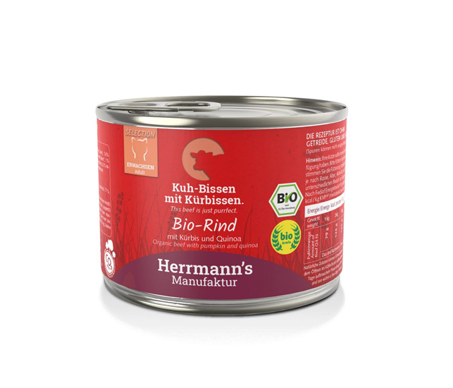 Herrmanns Rind mit Kürbis und Quinoa