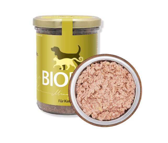 Biopur Huhn & Reis im Glas