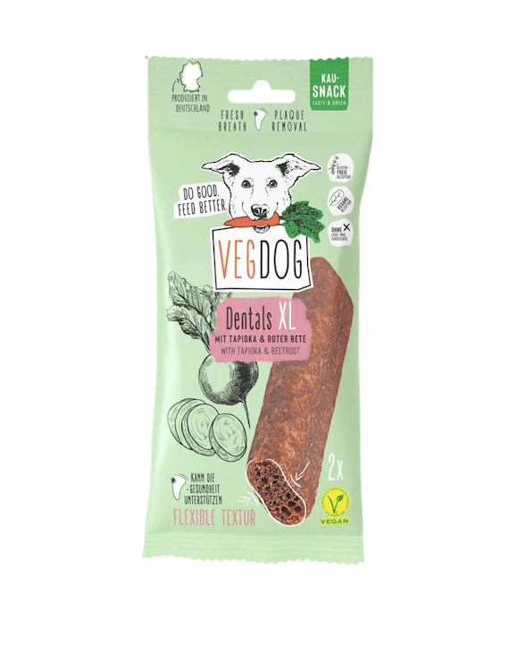Vegdog XL-DENTALS mit Tapioka & Rote Beete