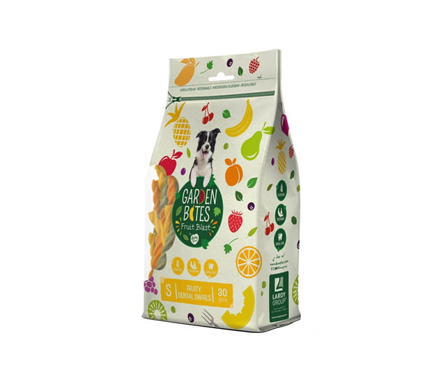 Garden Bites Fruity dental swirls