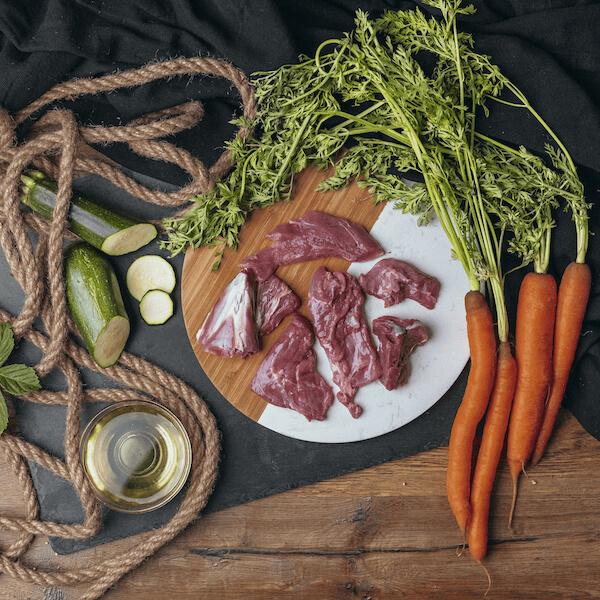 Liebesgut Pferd mit Bio-Zucchini-Karotte (Sensitiv)