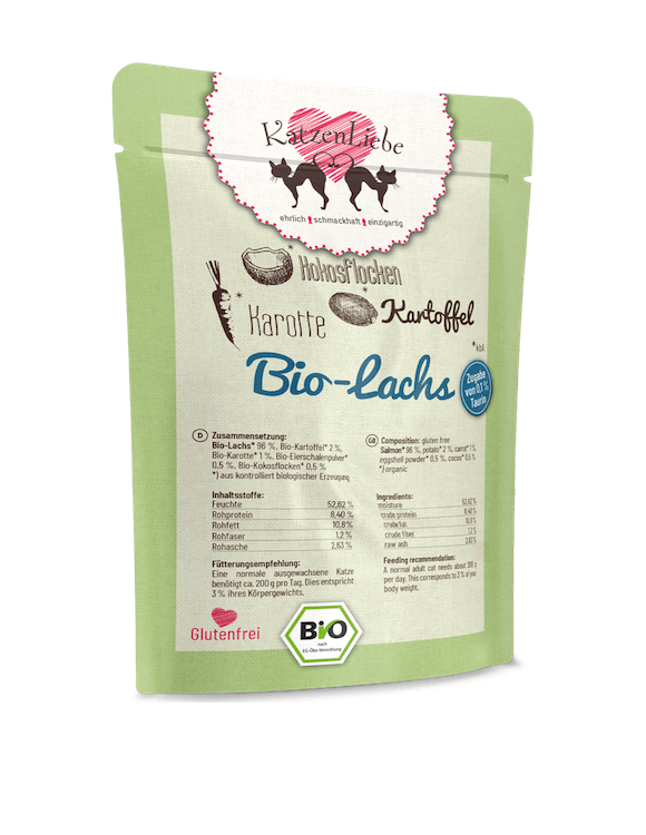 KatzenLiebe Lachs mit Kartoffel