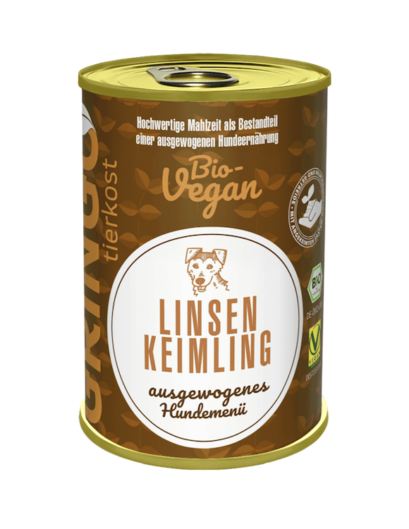 Gringo Linsen-Keimling mit Kürbis & Spinat Bio & Vegan