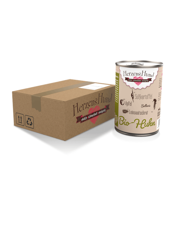 HerzensHund Huhn mit Gemüse