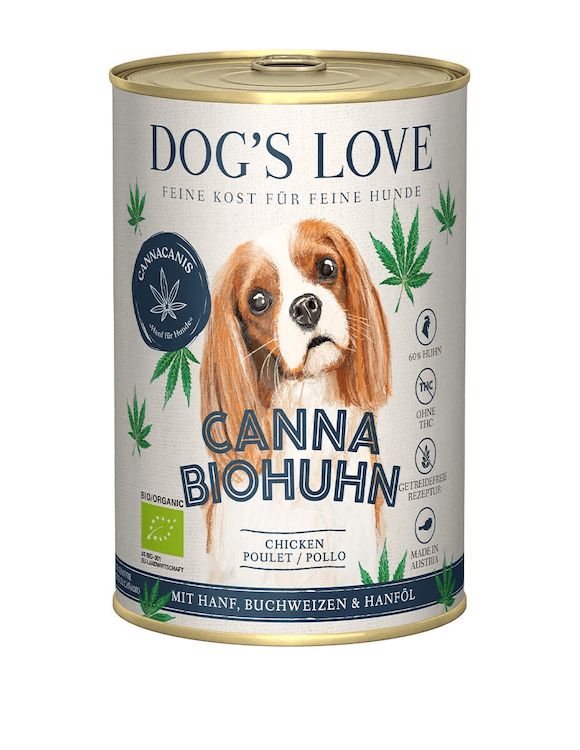 Dog's Love Canna Huhn mit Buchweizen & Hanf