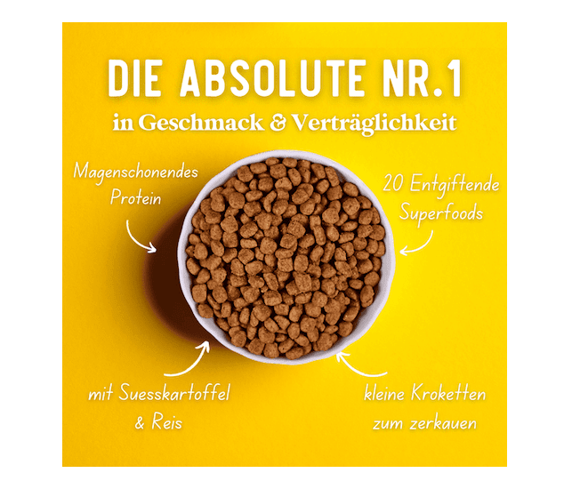 Balloony Trockenfutter - Superfood Süßkartoffel & Reis
