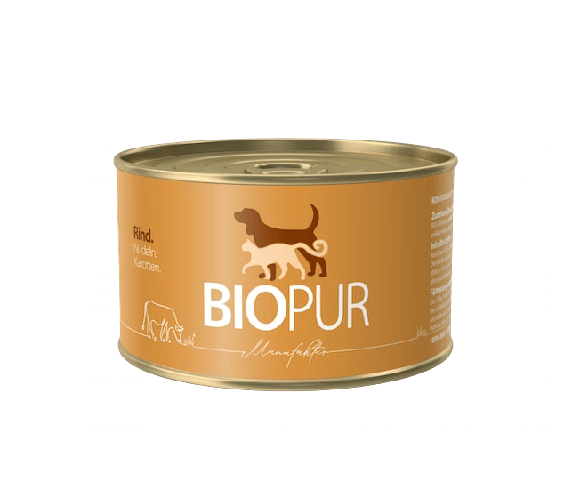 Biopur Rind, Nudeln & Karotten