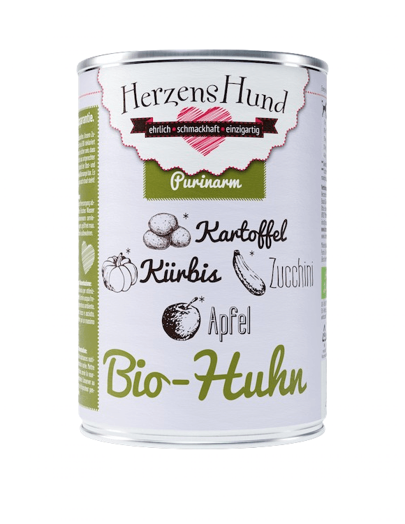 HerzensHund Huhn mit Kartoffel - purinarm