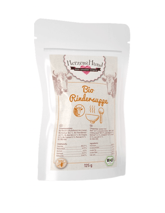 HerzensHund Rindersuppe