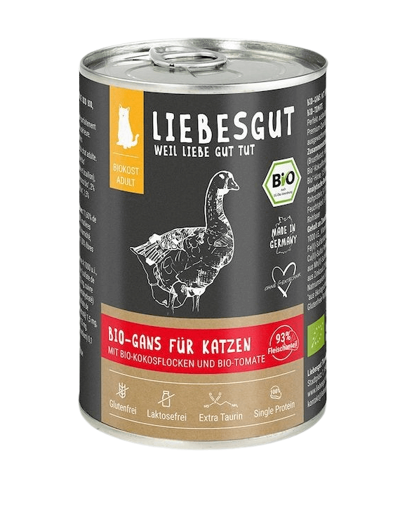 Liebesgut Gans mit Kokos und Tomate (Adult)