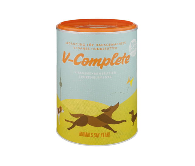 Vegan kochen für Hunde Vegan4Dogs V-Complete für vegane Hundeernährung