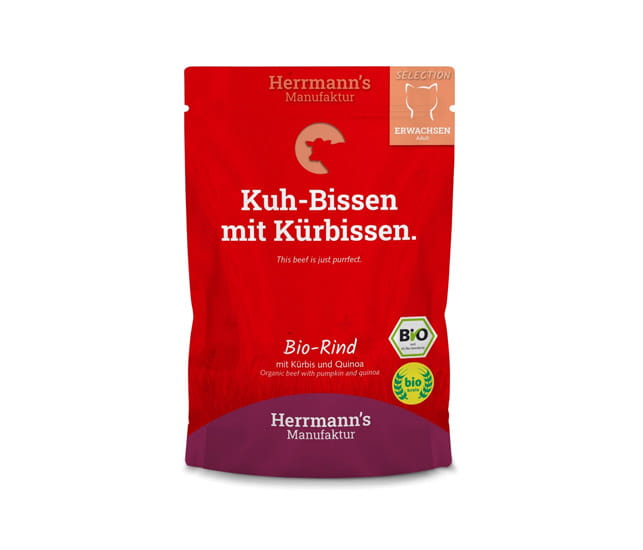 Herrmanns Rind mit Kürbis und Quinoa