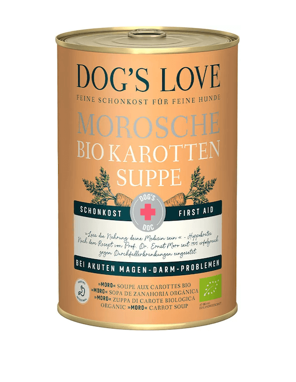 Dog's Love MOROSCHE Karottensuppe Suppe Hunde Schonkost