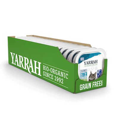 Yarrah Bröckchen Fisch mit Spirulina
