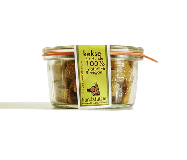 Hundsfutter Käse Kekse Hunde-Leckerli handgemacht vegan