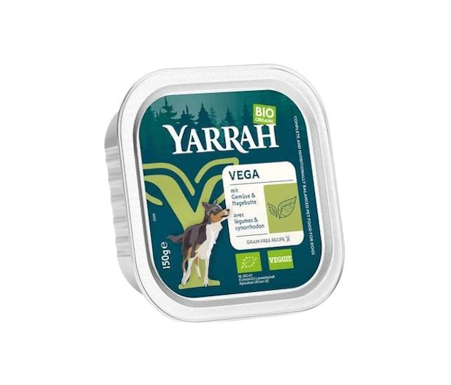 Yarrah Bröckchen Vega mit Hagebutten