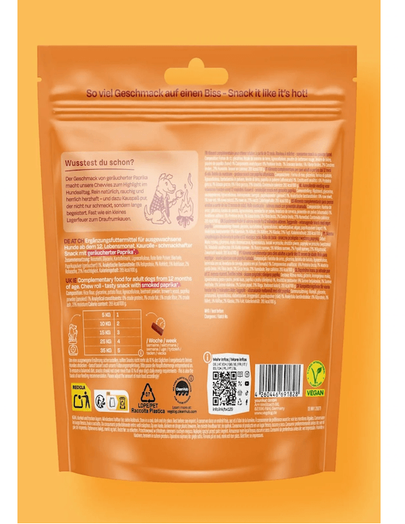 Vegdog Chevvies SMALL rauchig-herzhaft