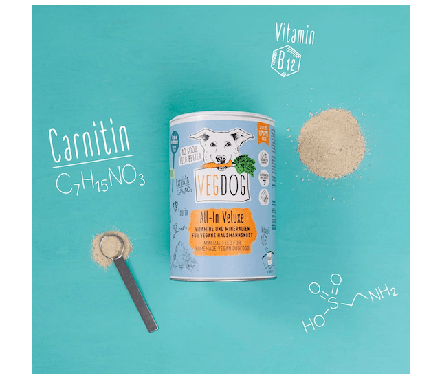 Vegdog All-in-Velux Mineralpulver + Vitamine & Aminosäuren