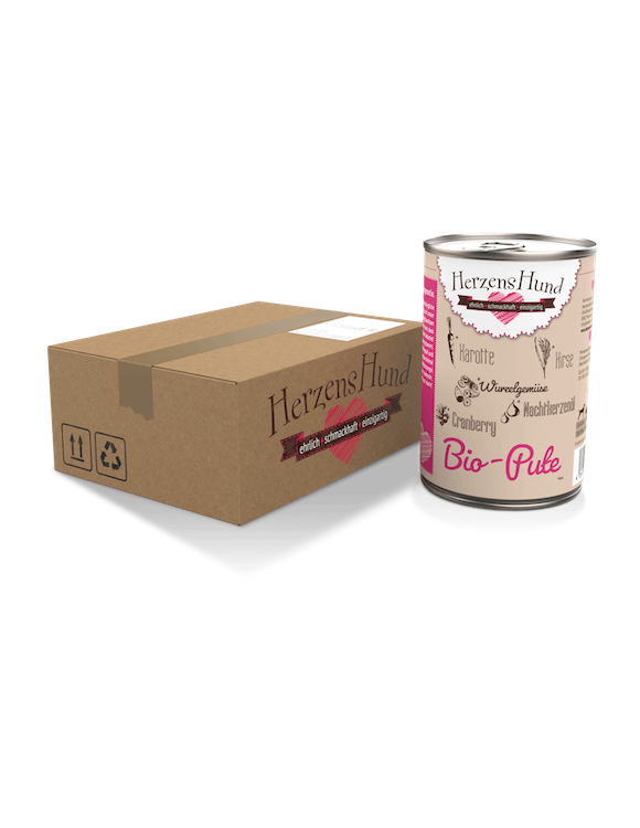 HerzensHund Pute mit Gemüse